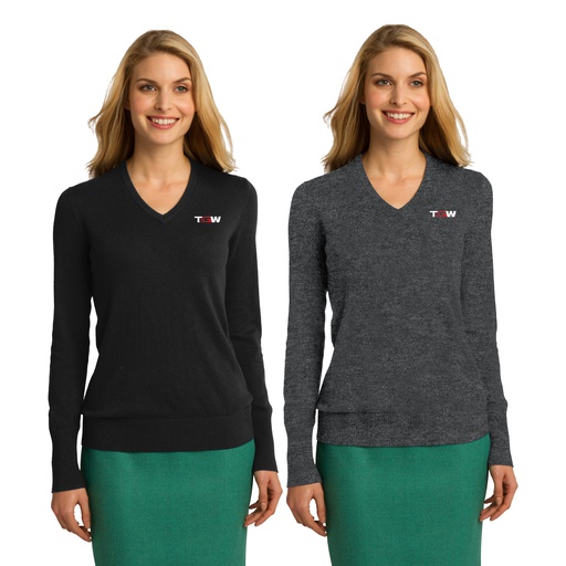 Ladies' V-Neck Sweater