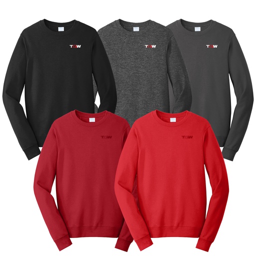 Port &amp; Company® Fan Favorite Fleece Crewneck Sweat