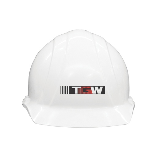 [TGW214_100] Americana® Hard Hat with Accessory Slots and 4-Point Mega Ratchet® Suspension