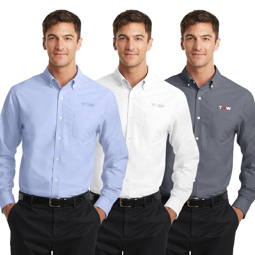 Port Authority® SuperPro™ Long Sleeve Oxford Shirt