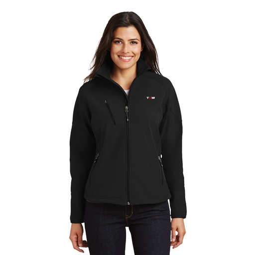 Ladies PA Textured Soft Shell Jacket