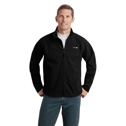 Port Authority Tall Textured Soft Shell Jacket