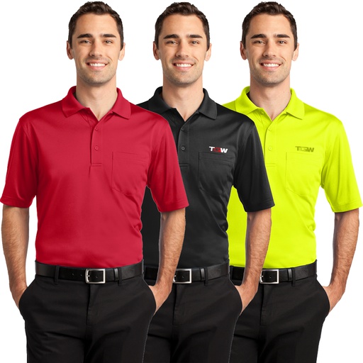 CornerStone® Select Snag-Proof Pocket Polo