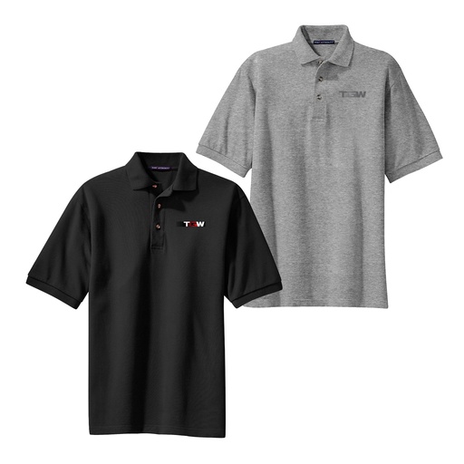 Port Authority® Heavyweight Cotton Pique Polo